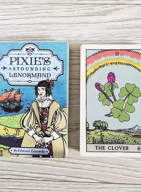 凯尔特精灵利诺曼Pixie'sAstoundingLenormand桌游雷诺曼之家