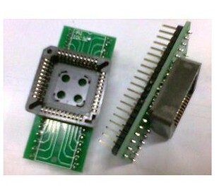 PLCC44座 PLCC44转DIP40转换座 液晶MCU座编程器转接座 适配器座