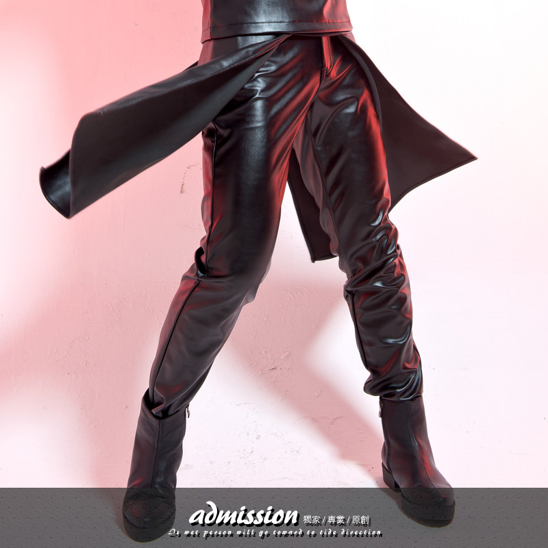 Pantalon cuir homme en vrac pour jeunesse pour printemps - Ref 1479886 Image 4