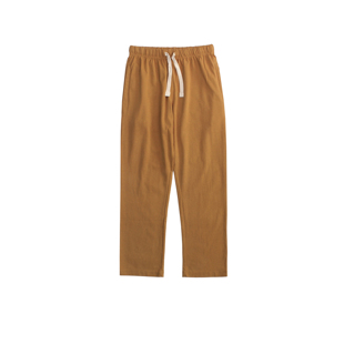 Leredita ｜十贰码 夏季 ｜320克纯棉挺阔平纹复古休闲针织长裤