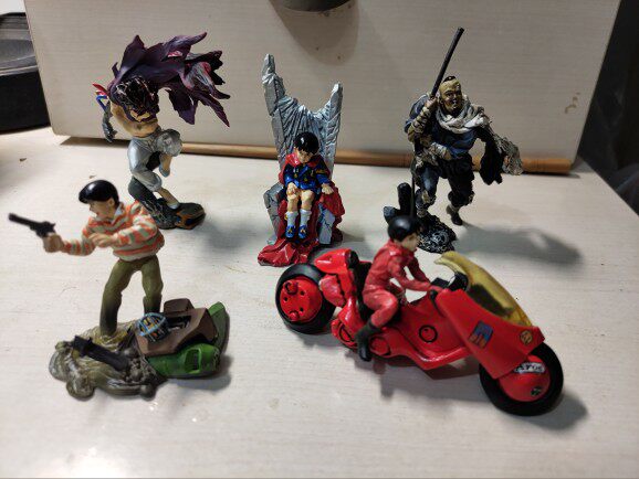 海洋堂正版老货大友克洋经典作品阿基拉一套易坏处理