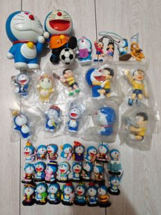 满百包邮正版老货散货 Doraemon/哆啦A梦机器猫 大电影名场景公仔