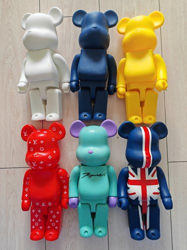 满百包邮库存老货没有包装磨损处理bearbrick同款暴力熊公仔
