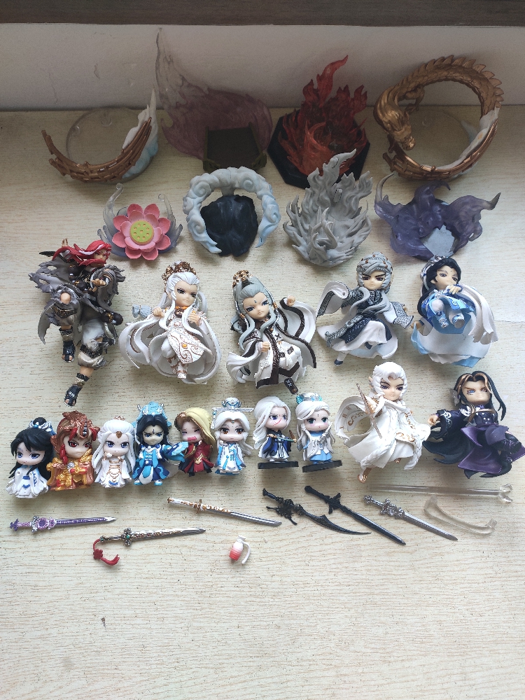 霹雳布袋戏正版散货手办公仔人偶