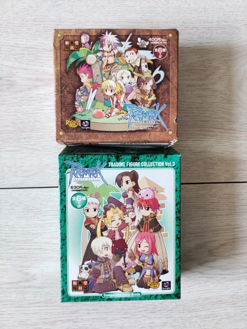 正版老货仙境传说ro和风堂04公仔各职业手办摆件各种武器配件散货