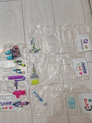 满百包邮正版老货散货喷射战士 splatoon 武器摆件  模型食玩枪