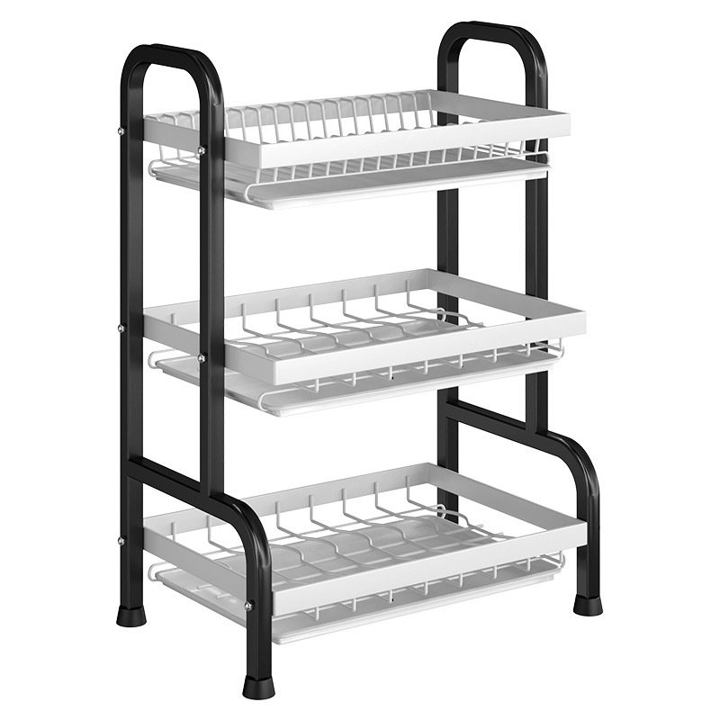 跨境厨房碗碟架碗盘沥水架置物架家用碗筷沥碗架用品晾碗架收纳盒,厨房/烹饪用具,碗架,淘宝优惠券,粉丝福利购,淘宝优惠卷