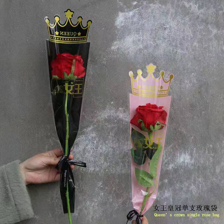 女神节皇冠女王单支袋20张图片