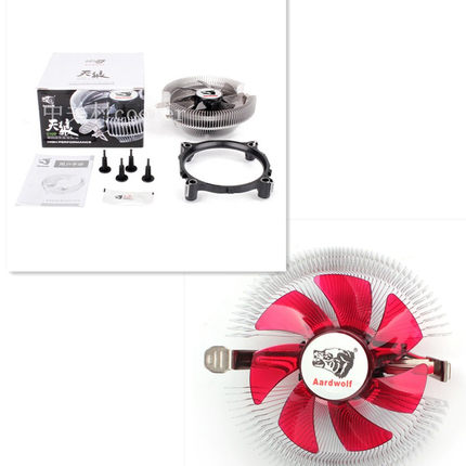 适用AMD 速龙双核64 AM2 940针 X2 4600+散片CPU台式机风扇散热器