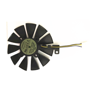 GTX1070ti 适用华硕RX480 O8G RX580 AMD显卡风扇 8G猛禽GTX980Ti