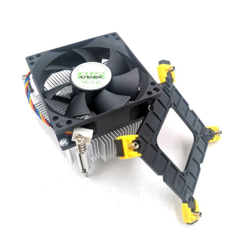 适用X58主板CPU套装 1366针 X58全固主板+四核八线程E5540散热器