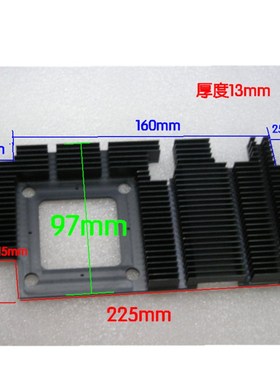 适用1080 1070GTX580 680 780高端显卡显存散热器被动散热 压显卡