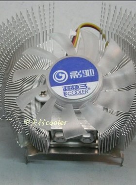 适用9800GT9600 GTS250 影驰8600GT多孔魔系显卡整体风扇散热器