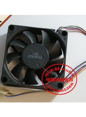 适用AVC DSSC0715R2L AMD 四盒 六盒 八盒散热器7015 PWM温控风扇