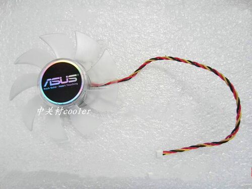 适用华硕GTX750 GTS250 HD4870 YD128015E hd5670 显卡风扇 扇叶