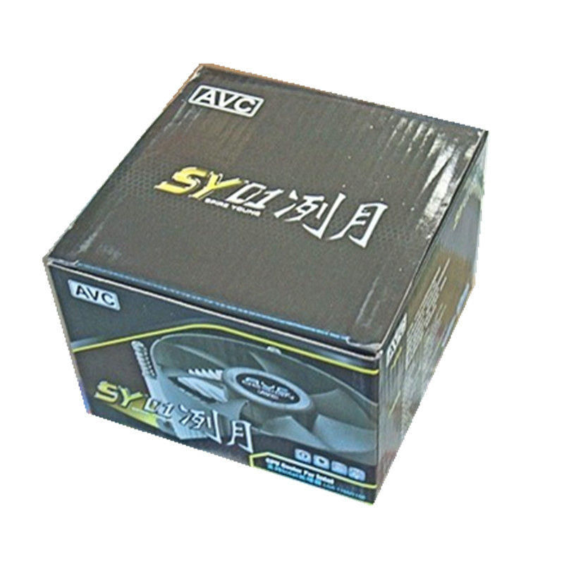 适用AVC1150 1156 I3 I5 Intel CPU制冷器4针温控散热器风扇静音图片
