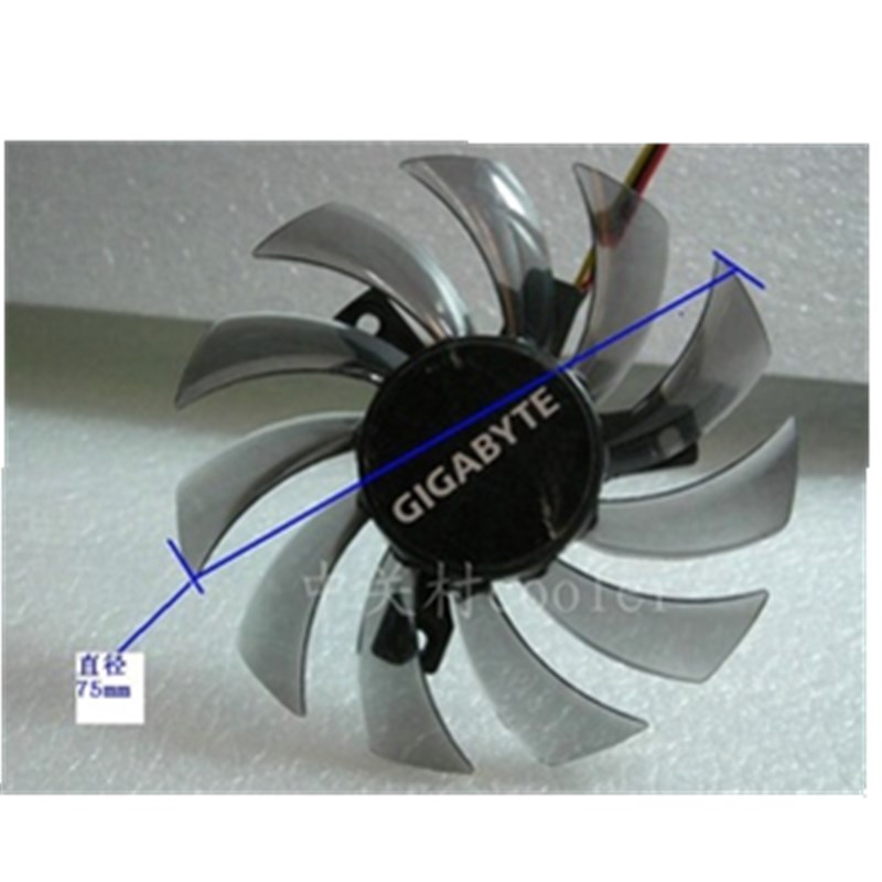 适用技嘉N780 GTX780 GV-N780OC-4GBGV-N760OC GV-N780OC显卡风扇