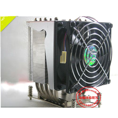 适用AVC 2011针cpu X99 风扇U型 5热管2011针散热器服务器X79主板