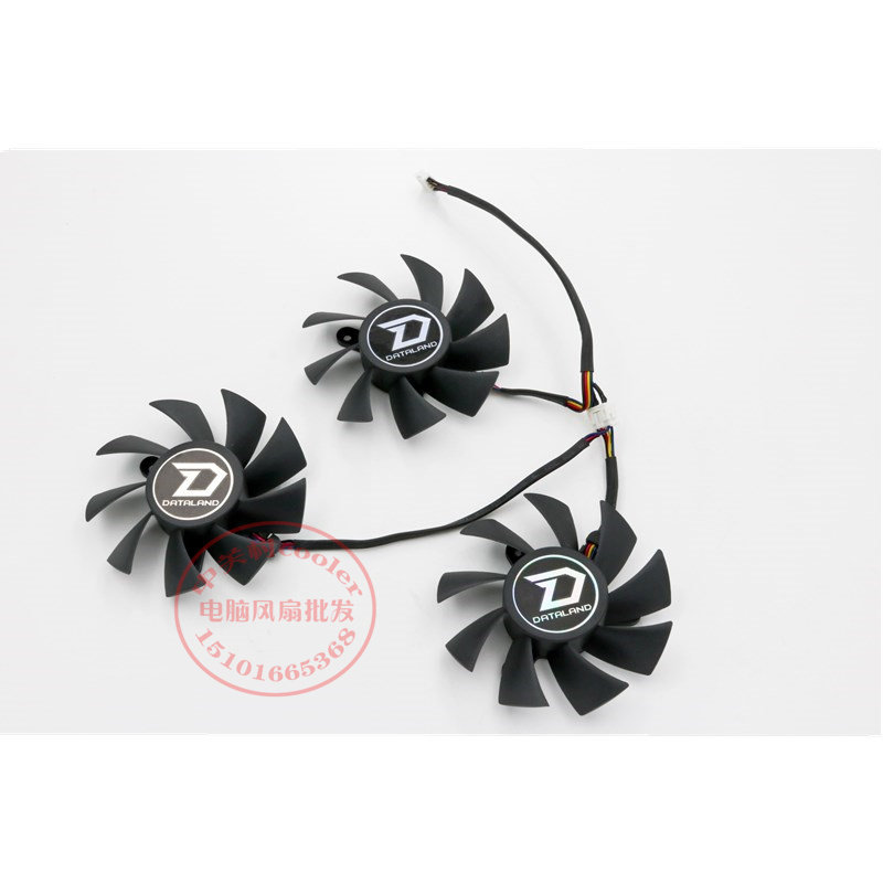 适用POWER LOGIG PLA08015D 12HH DC12V 0.35A 3风扇显卡风扇