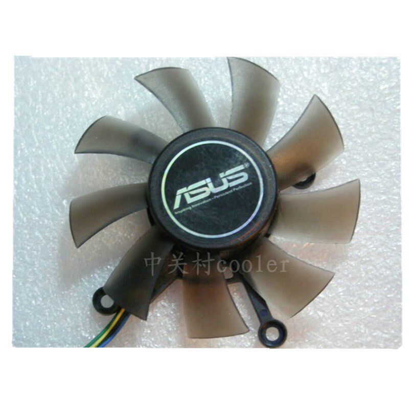 适用华硕6770 6750 6570 6670 5850 5830 GTX550 240显卡风扇