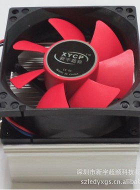 适用台式机8cm行货AMD95W AM3 AM2 A55 CPU静音风扇大铜芯散热器