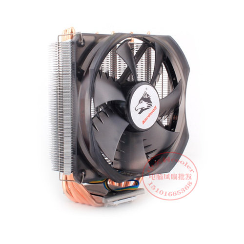 适用英特尔酷睿I5 3570K 3.4Gz cpu超频王风扇散热器纯铜热管管