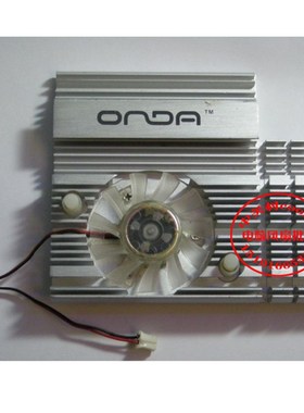 适用PCI老显卡5.5cm孔距DDRII昂达雷霆X550超频版显卡风扇