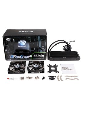 适用AMDFX-8350 8120 FX8150 8300 FX8320八核CPU 水冷风扇散热器