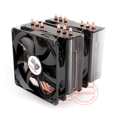 适用英特尔至强/Xeon E5-2670 8核 2011CPU E5 2680 C2纯铜管风扇