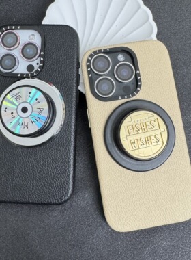 旋转系列-CD唱片金币手机泡泡骚通用气囊支架磁吸啪嗒Popsocket