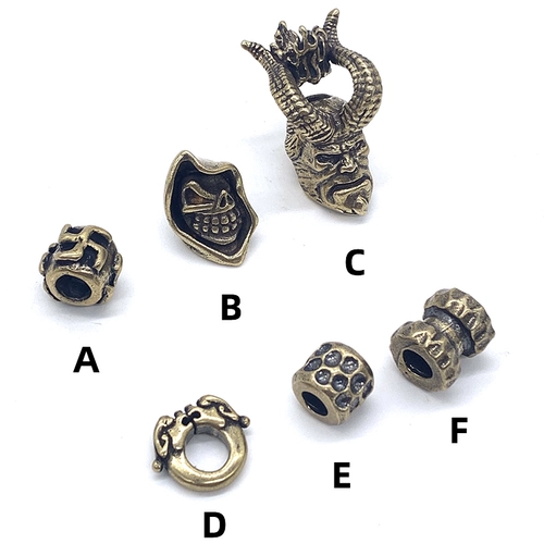 Медный латунный ретро брелок, подвеска