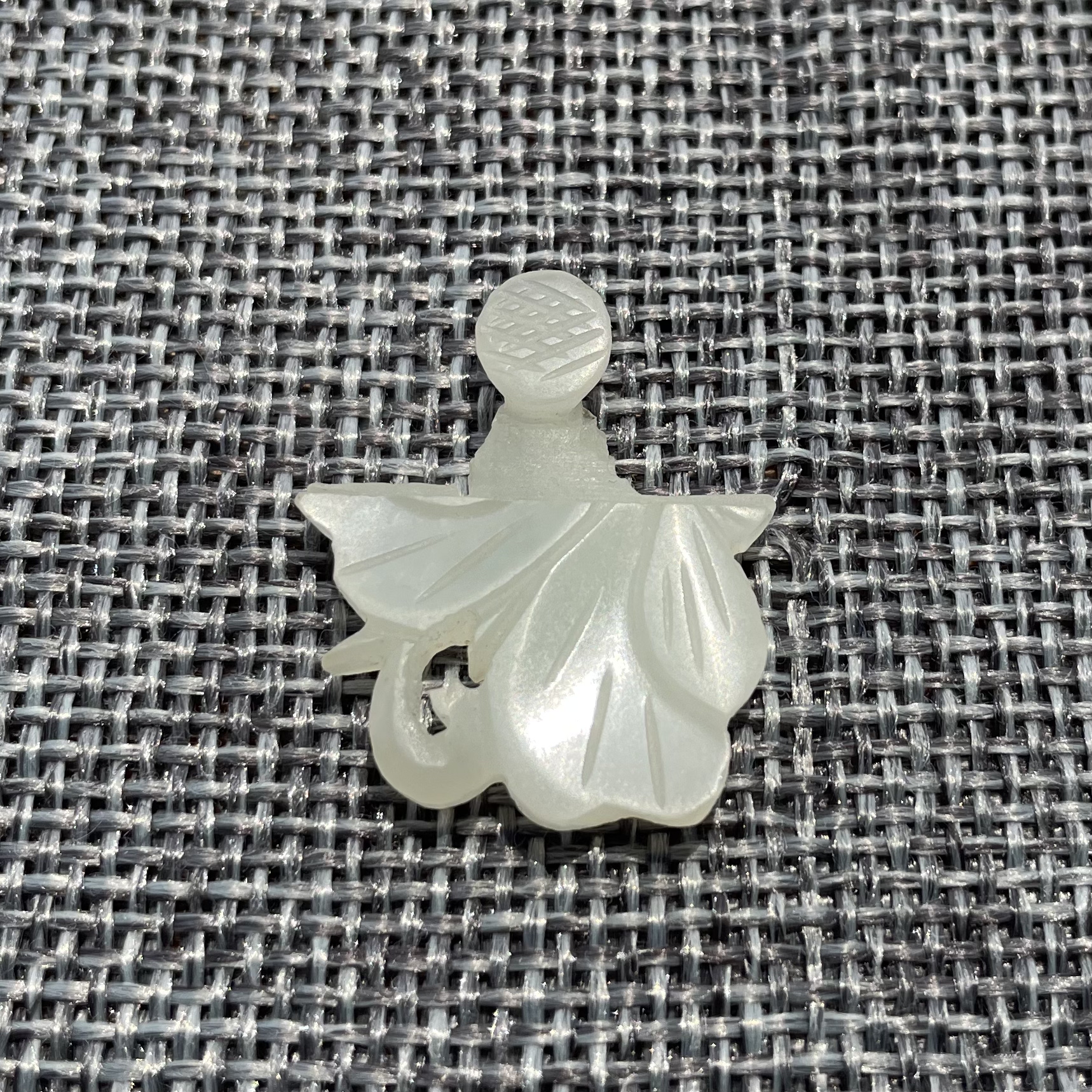 真品传世温润老包浆清代和田玉玉佩玉扣老玉器饰品收藏保真保老
