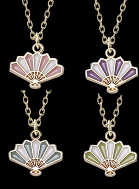 卡通合金滴油汉服学生挂饰吊坠