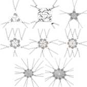 好朋友三人到十人拼接项链吊坠字母拼图闺蜜开学季 纪念礼物 毕业季
