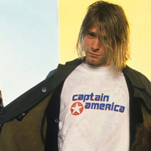 科特柯本涅磐明星周边短袖T恤创意欧美简约宽松圆领纯棉T-shrit