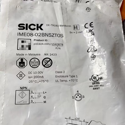 IME08-02BNSZT0S西克接近传感器