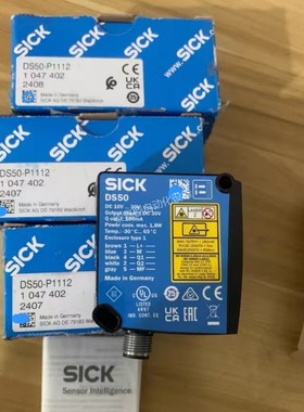 DS50-P1112西克Sick激光距离传感器订货号：1047402全新原装现货