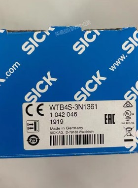 WTB4S-3N1361西克Sick漫反射光电传感器订货号：1042046全新原装