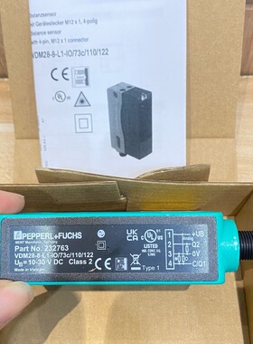 倍加福VDM28-8-L1-IO/73C/110/122测距光电传感器 订货号:232763