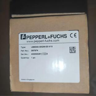 UB6000-30GM-E5-V15倍加福(PEPPERL+FUCHS)超声波传感器(097974)