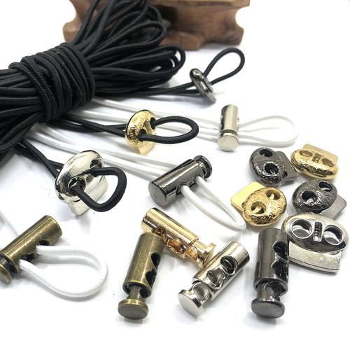 纽扣金属弹簧扣猪鼻子束腰调节裤脚收紧弹力拉紧扣羽绒服配件抽绳