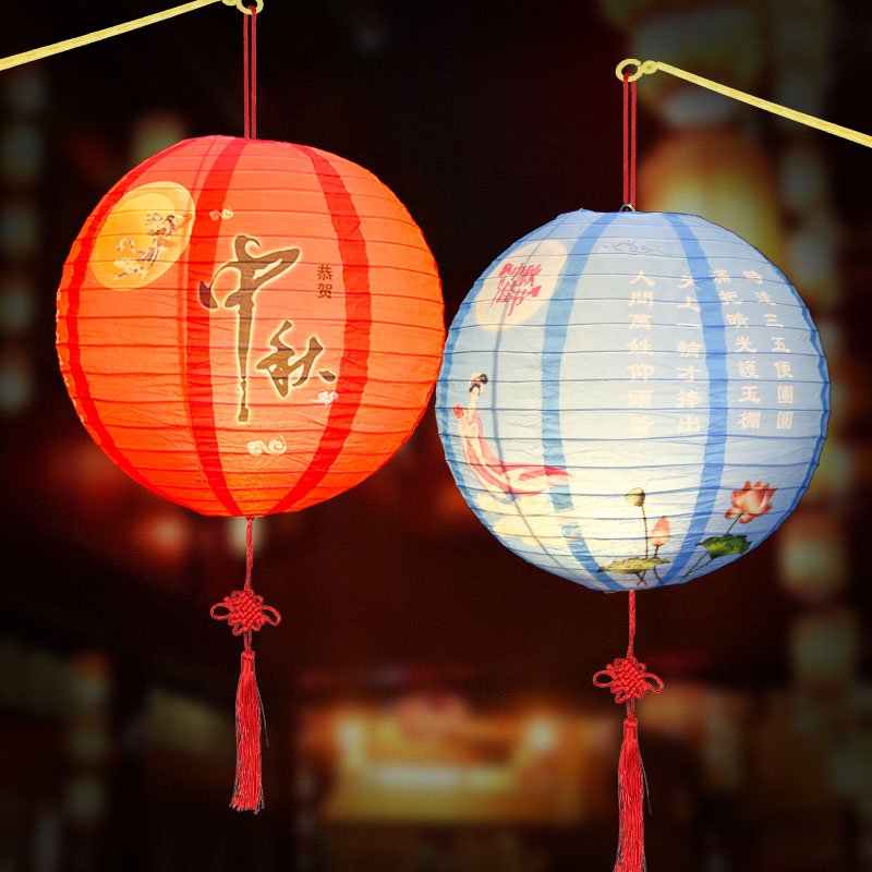 现货秒发-LED发光手提灯笼图片