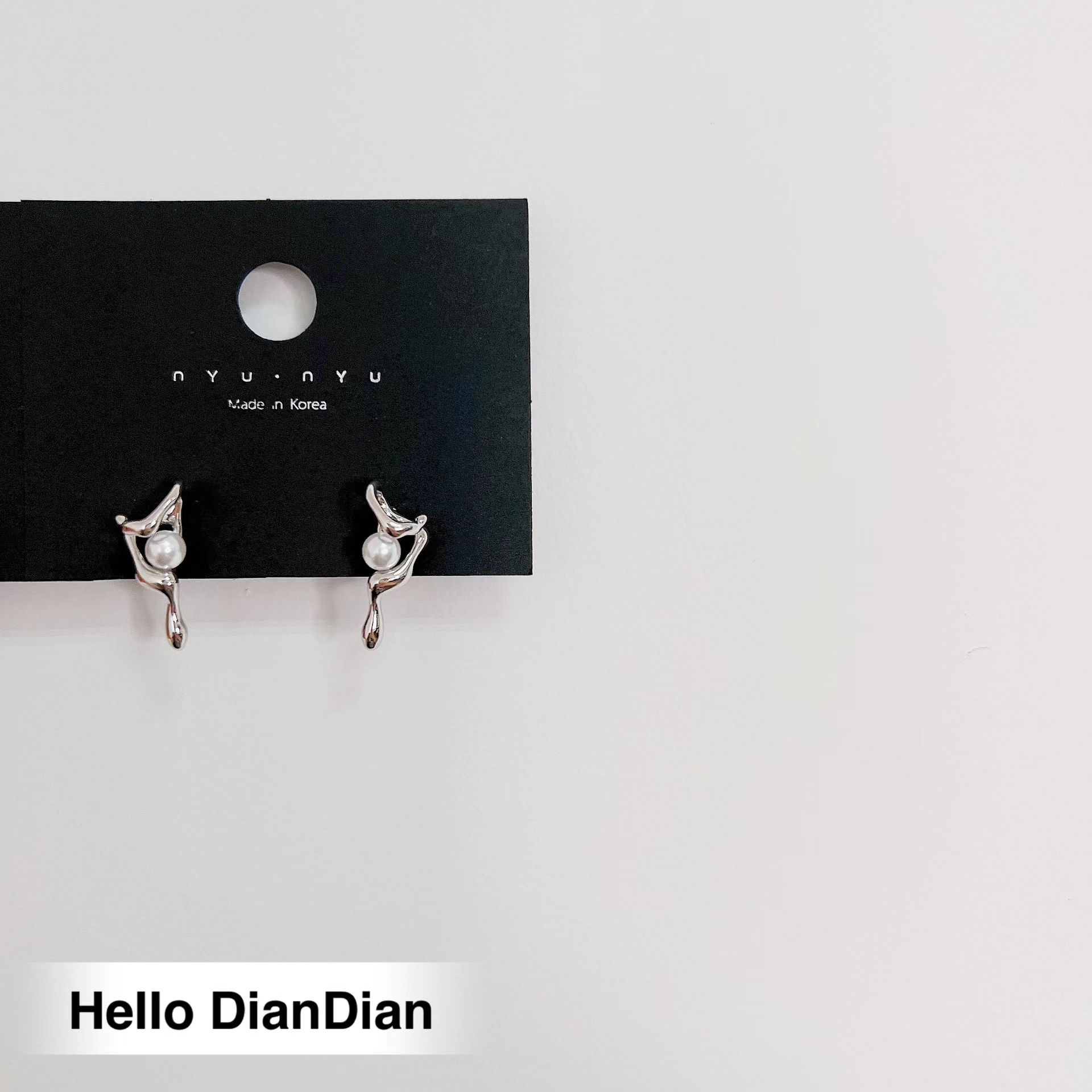 镶嵌珍珠百搭休闲海边渡假耳环