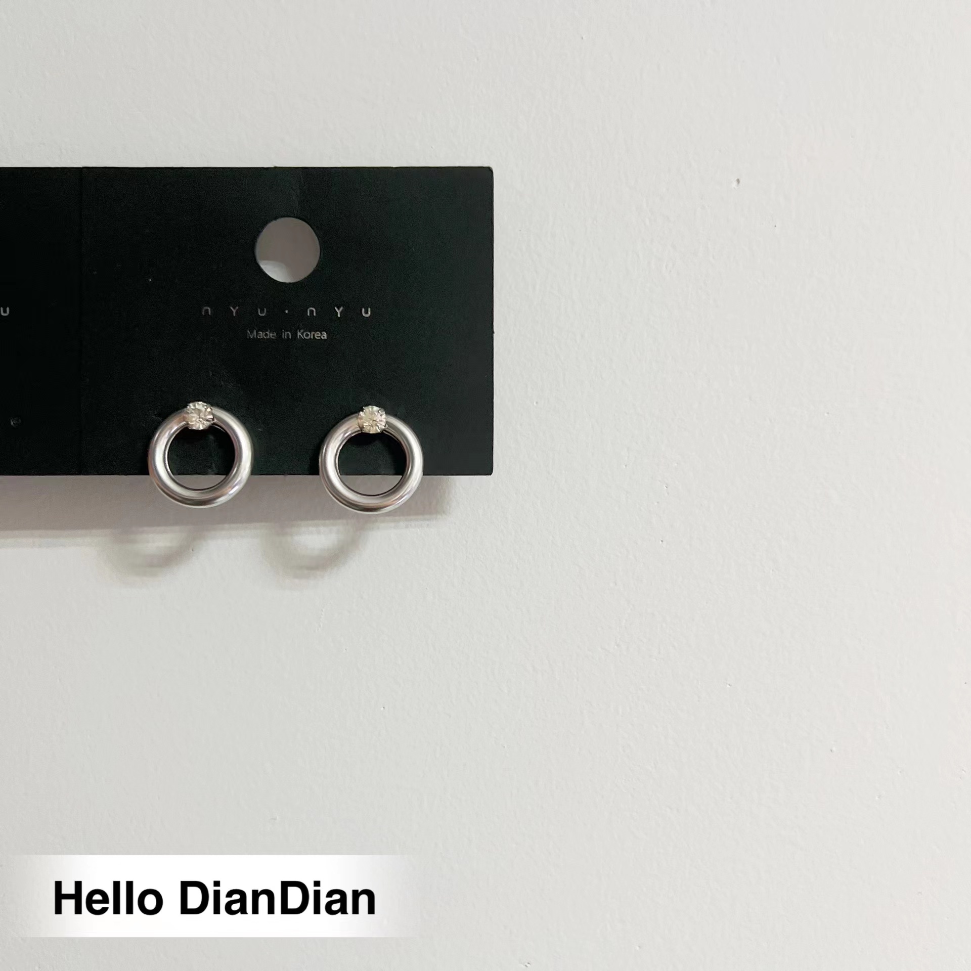 韩国小众设计师百搭金属