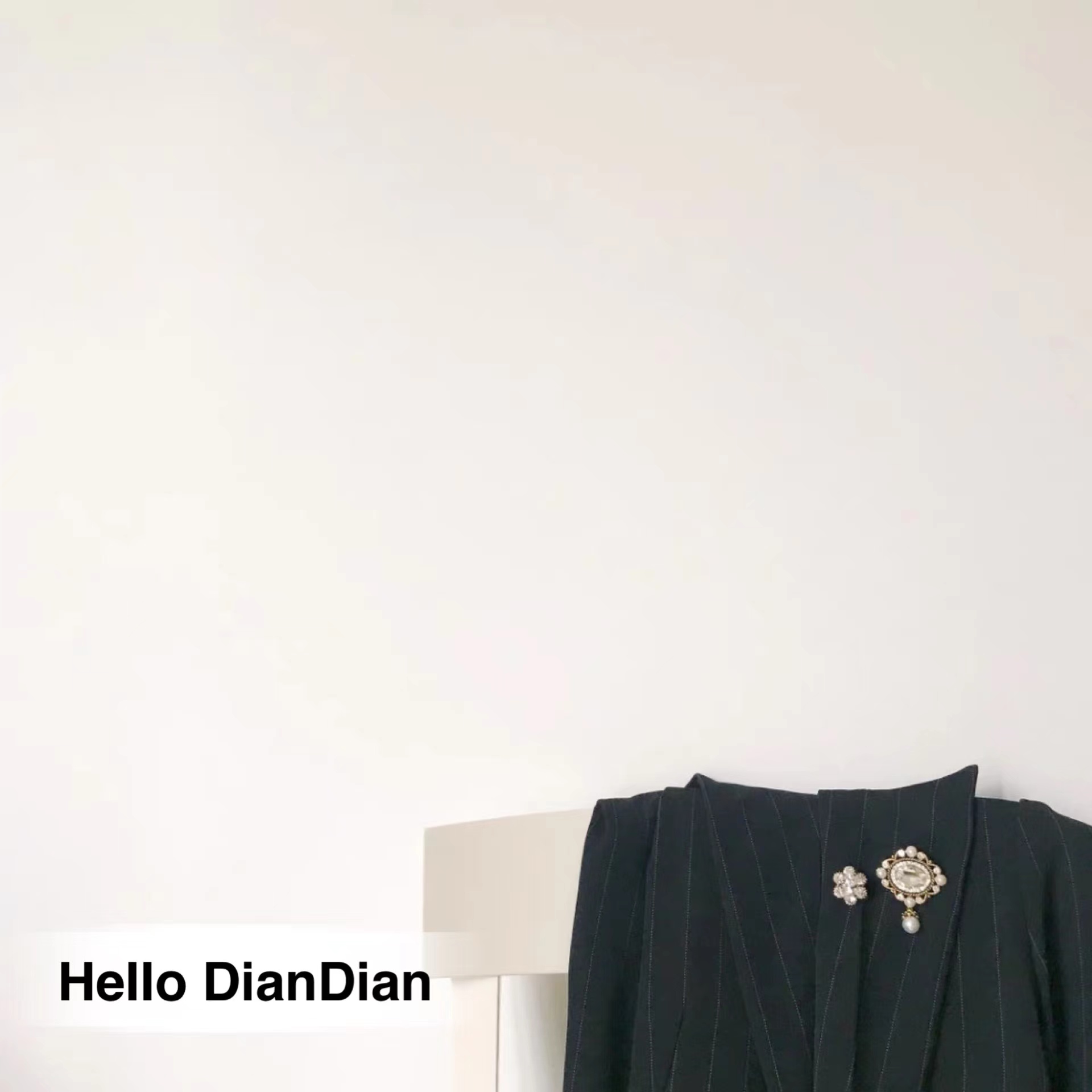 闪钻圆形百搭气质ins胸针组合