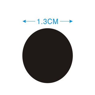 1.3CM黑色小圆贴指示灯LED灯遮光贴电源灯防窥黑色贴纸500个 10元