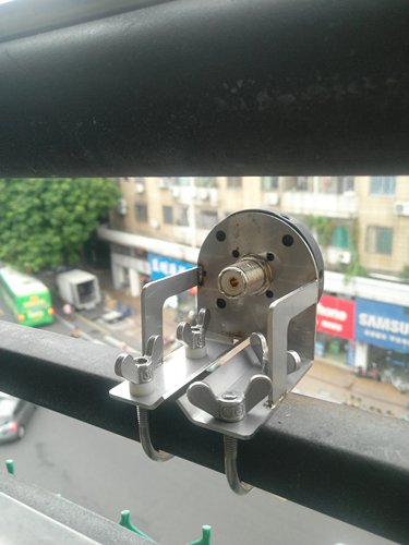 阳台楼顶业余gp天线电抱对讲机