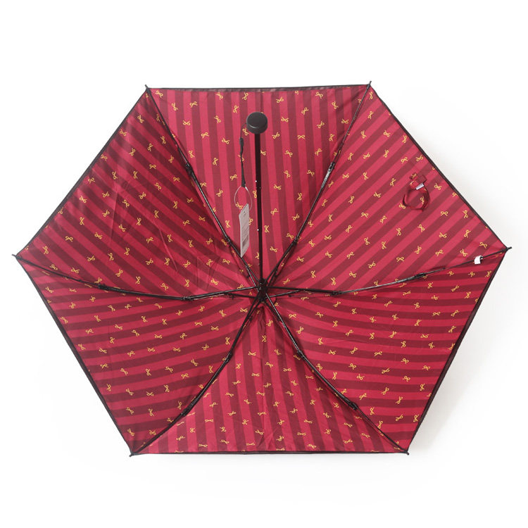 太阳城洋伞三折超轻易开收双层彩胶防紫外线防晒遮阳伞便携女士伞