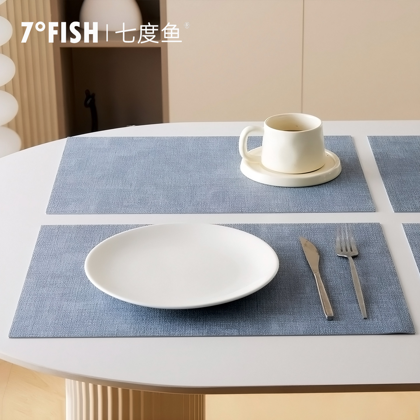 北欧皮革轻奢餐垫碗垫家用酒店高级感隔热垫子餐桌防水防油西餐垫