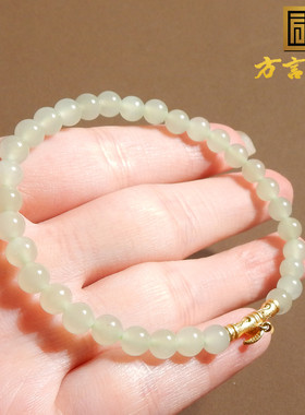 青海冰肉晴水冰提子5mm老型手串